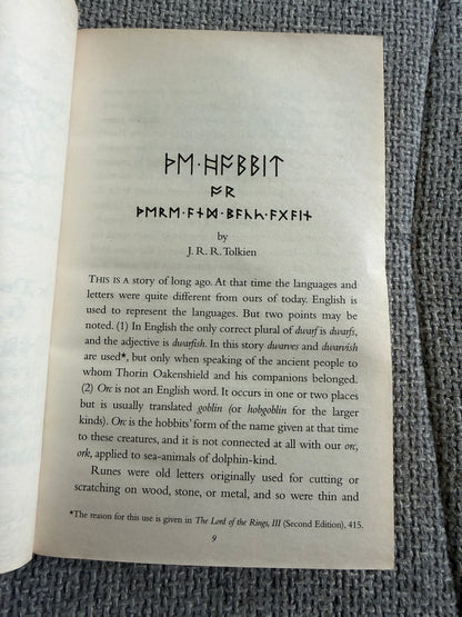 2012 The Hobbit - J. R. R. Tolkien (David Wyatt illust) HarperCollins