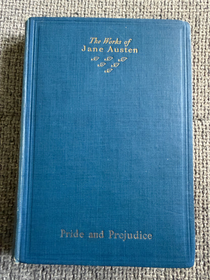 1927 Pride & Prejudice (Adelphi Series) The Works Of Jane Austen (Martin Secker Publishing)