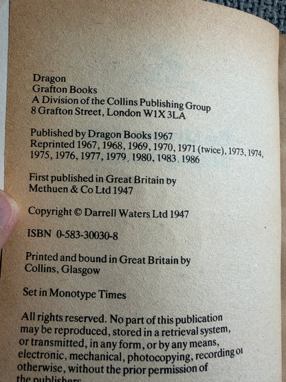1986 The Mystery Of The Missing Necklace - Enid Blyton (Jenny Chapple illust) Dragon Grafton Books