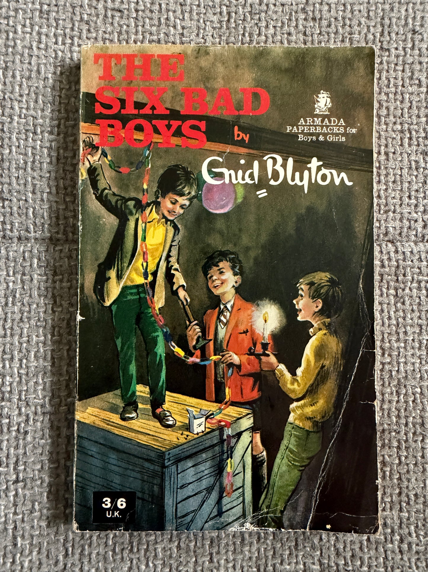 1968 Six Bad Boys - Enid Blyton ( Mary Gernatt illust) Armada