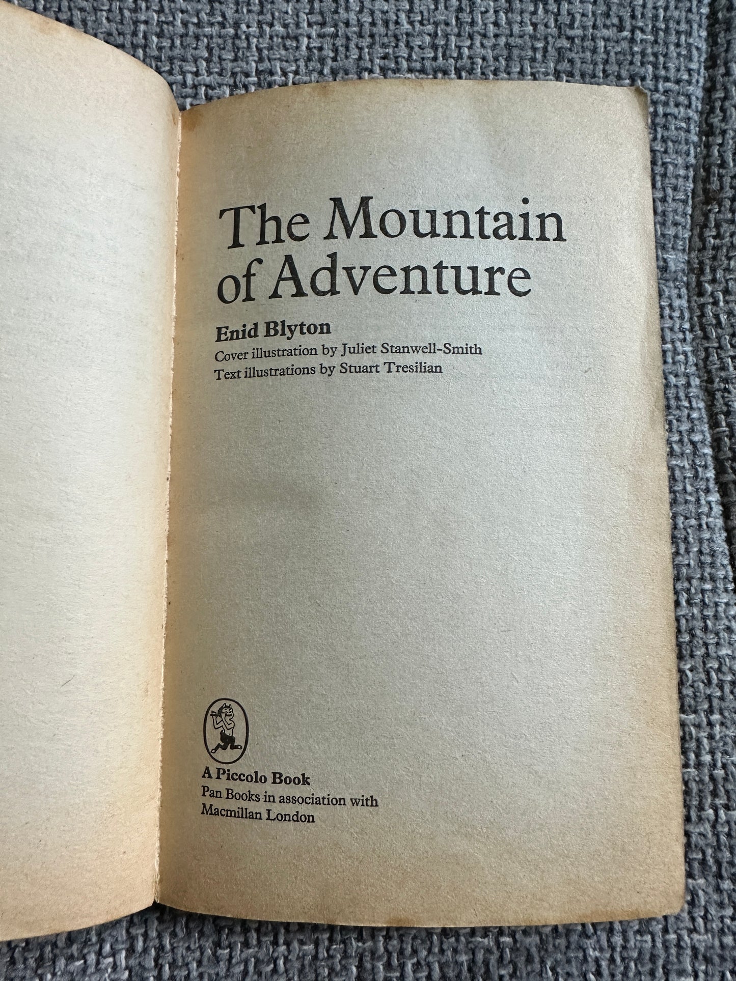 1978 The Mountain Of Adventure - Enid Blyton(Stuart Tresilian)Piccolo