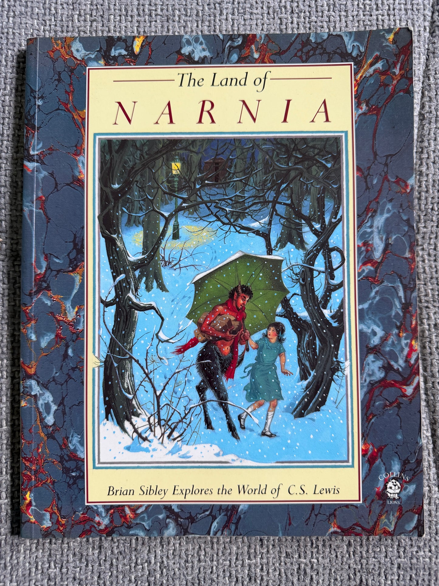 1989 The Land Of Narnia - Brian Sibley (Pauline Baynes Illustrations) Picture Lions