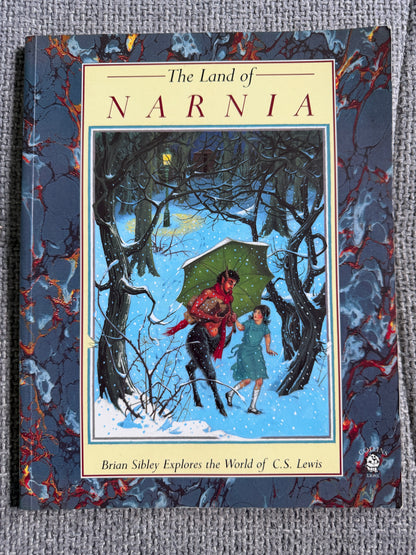 1989 The Land Of Narnia - Brian Sibley (Pauline Baynes Illustrations) Picture Lions