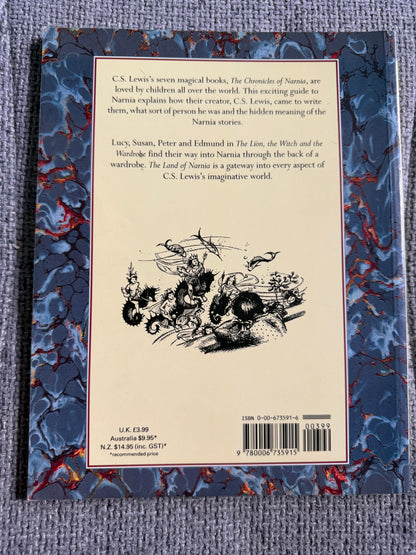 1989 The Land Of Narnia - Brian Sibley (Pauline Baynes Illustrations) Picture Lions