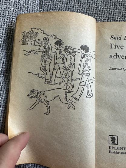 1979 Five Go Adventuring Again - Enid Blyton(Betty Maxey Illust) Knight Books