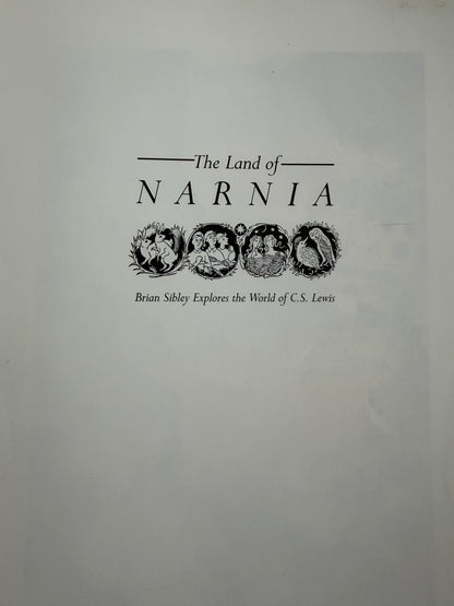 1989 The Land Of Narnia - Brian Sibley (Pauline Baynes Illustrations) Picture Lions