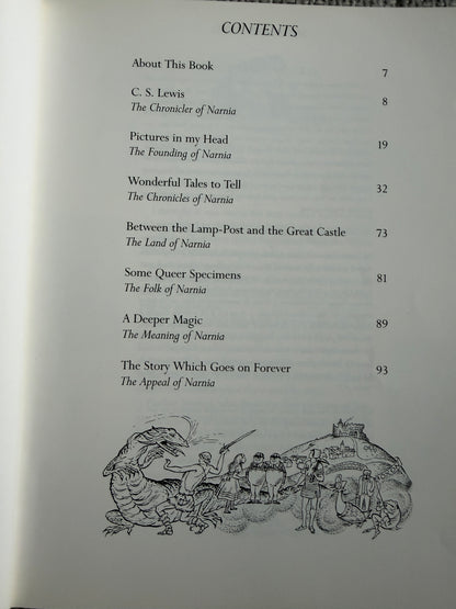 1989 The Land Of Narnia - Brian Sibley (Pauline Baynes Illustrations) Picture Lions