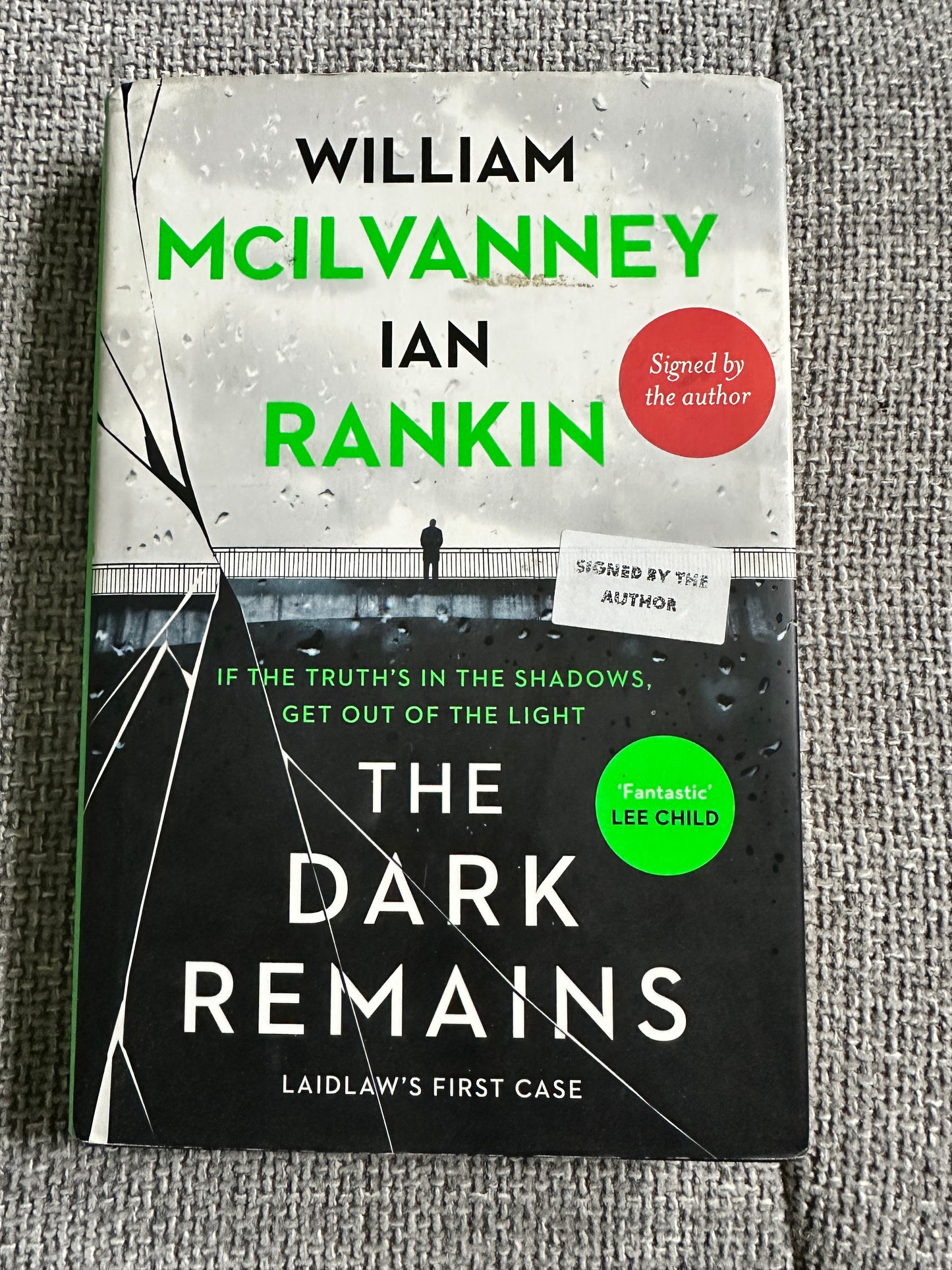 2021*1st Signed* The Dark Remains - William McIlvanney & Ian Rankin(Canongate)