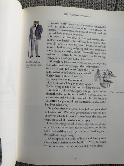 1989 The Land Of Narnia - Brian Sibley (Pauline Baynes Illustrations) Picture Lions