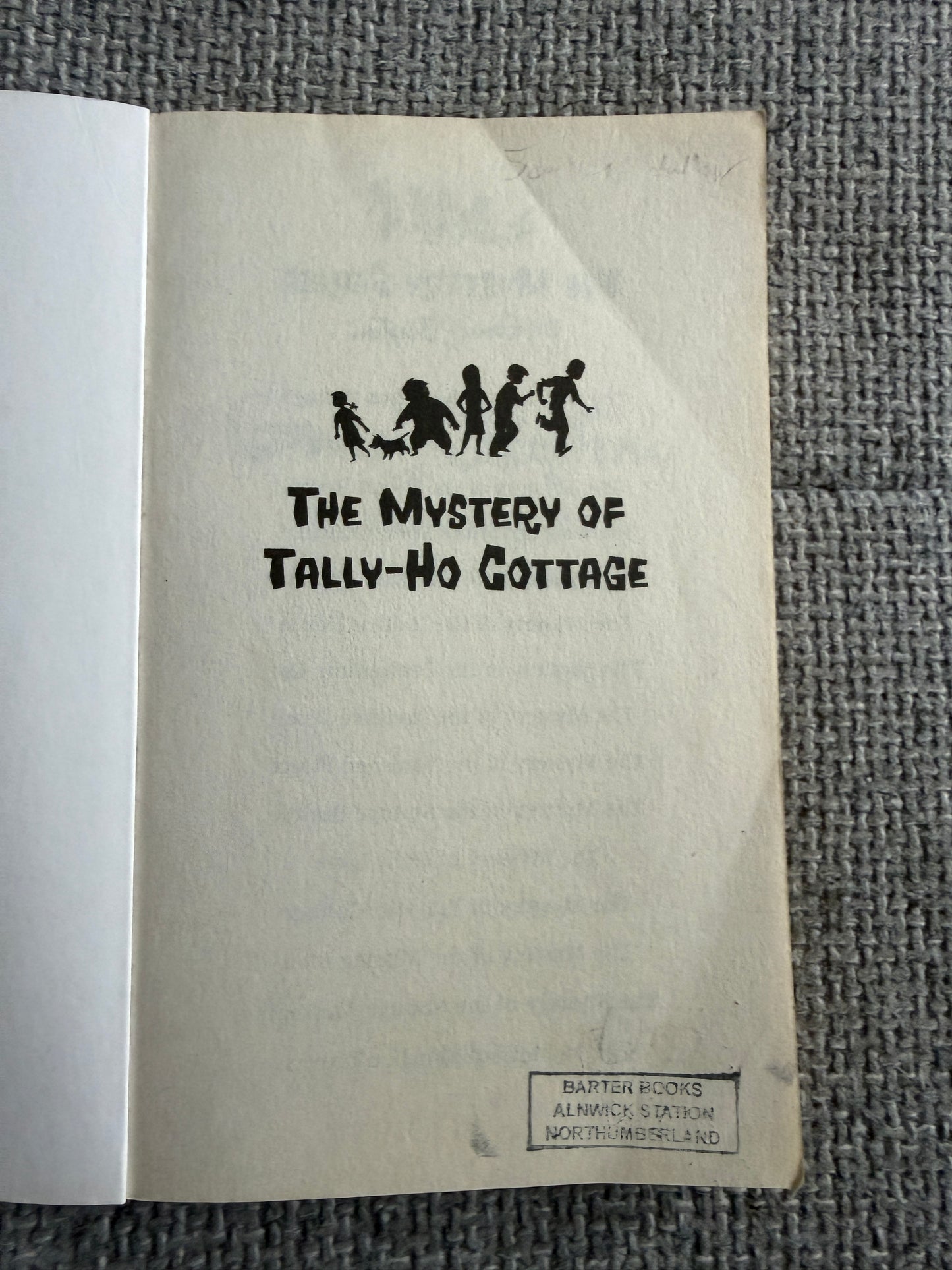 2003 The Mystery Of Tally-Ho Cottage - Enid Blyton (Egmont)