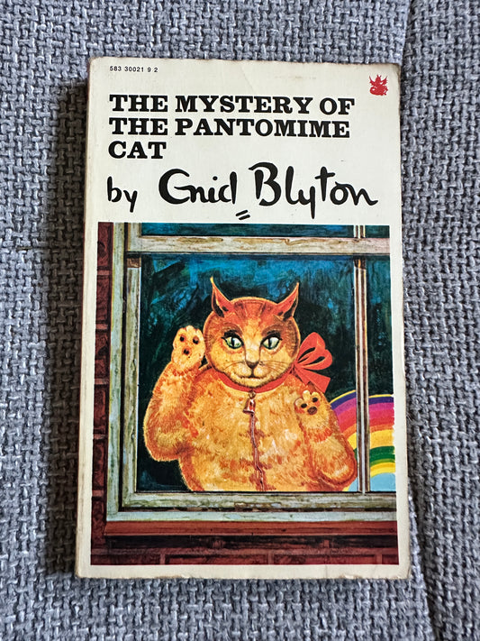 1976 The Mystery Of The Pantomime Cat - Enid Blyton(Mary Gernat Illust) Dragon