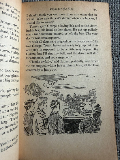 1975 Five Are Together Again - Enid Blyton (Eileen Soper illust) Knight Books
