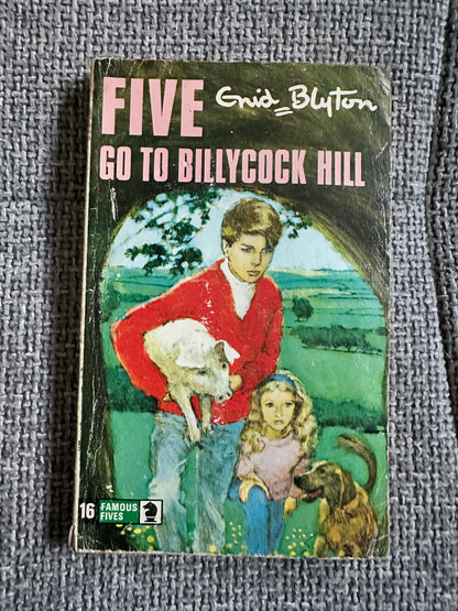 1977 Five Go To Billycock Hill - Enid Blyton(Betty Maxey Illust)Knight Books