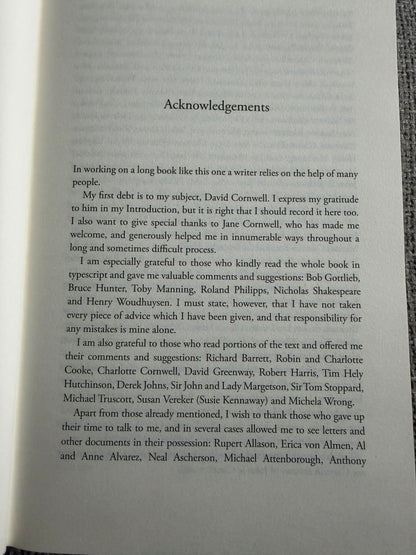 2015 John Le Carré The Biography- Adam Sisman (Bloomsbury)