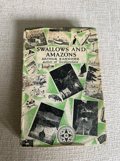 1960 Swallows & Amazons - Arthur Ransome(Nancy Blackett illustration and the author) Jonathan Cape Publisher