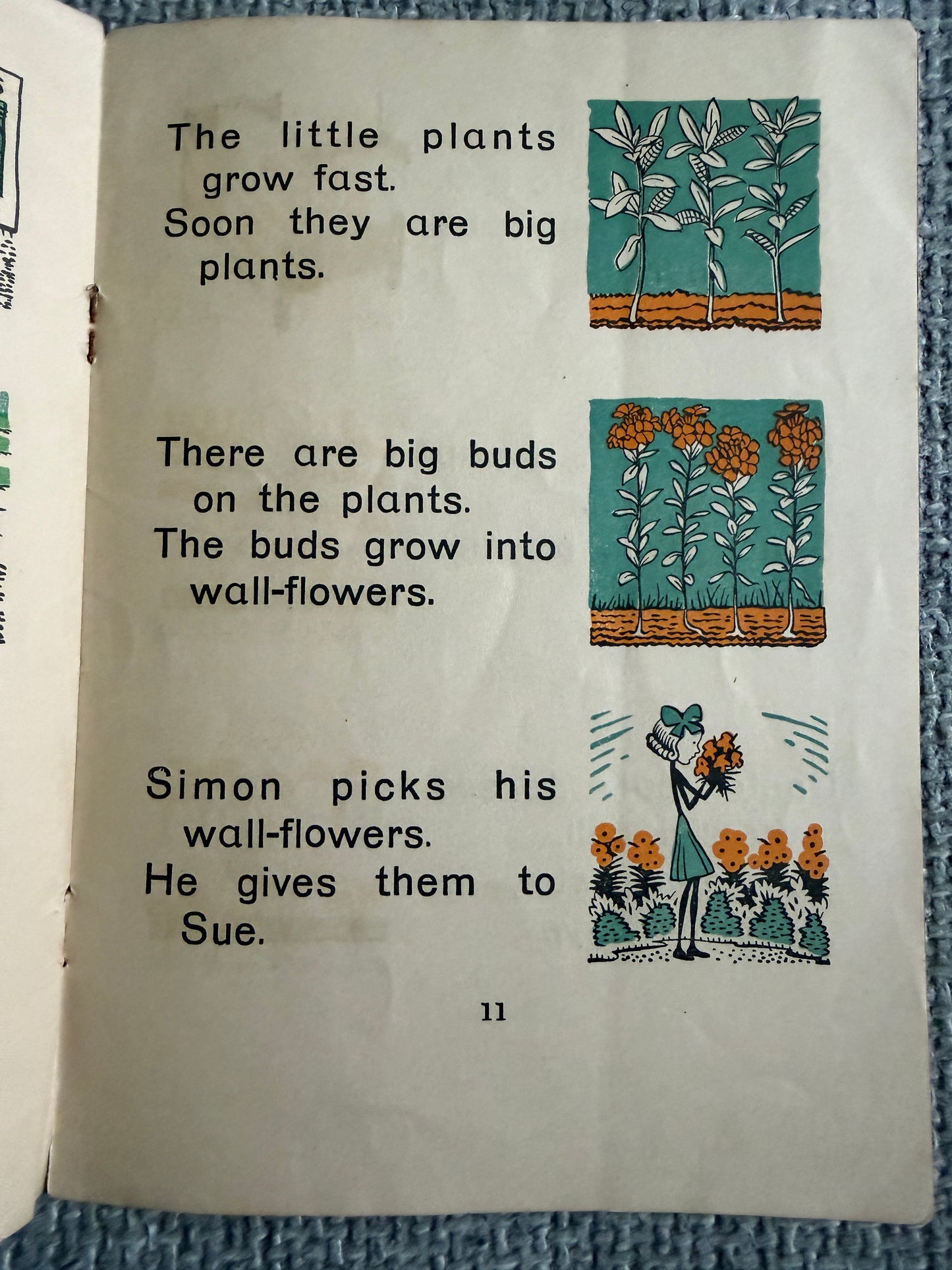 1946 The Peg Family Coloured Readers IV - A. Simon & Sue (MacMillan & Co. Ltd)