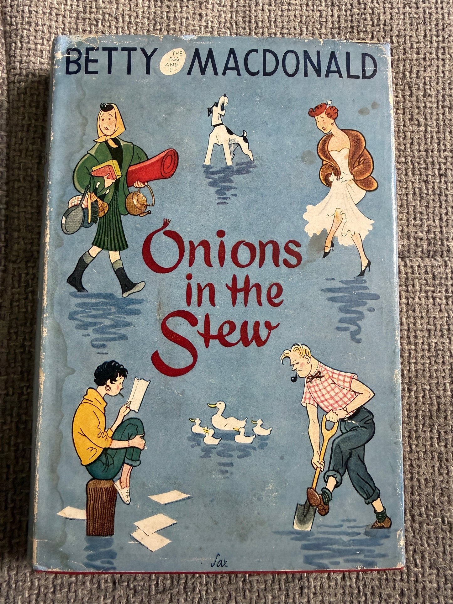1955*1st* Onions In The Stew - Betty MacDonald (Hammond, Hammond & Co)