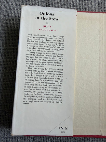 1955*1st* Onions In The Stew - Betty MacDonald (Hammond, Hammond & Co)