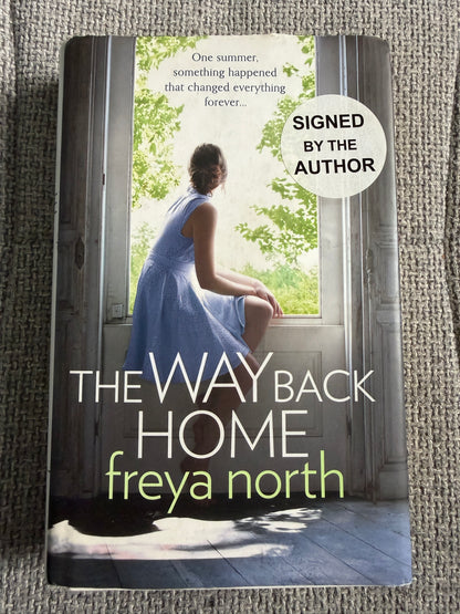 2014*1st Signed* The Way Back Home - Freya North (HarperCollins)
