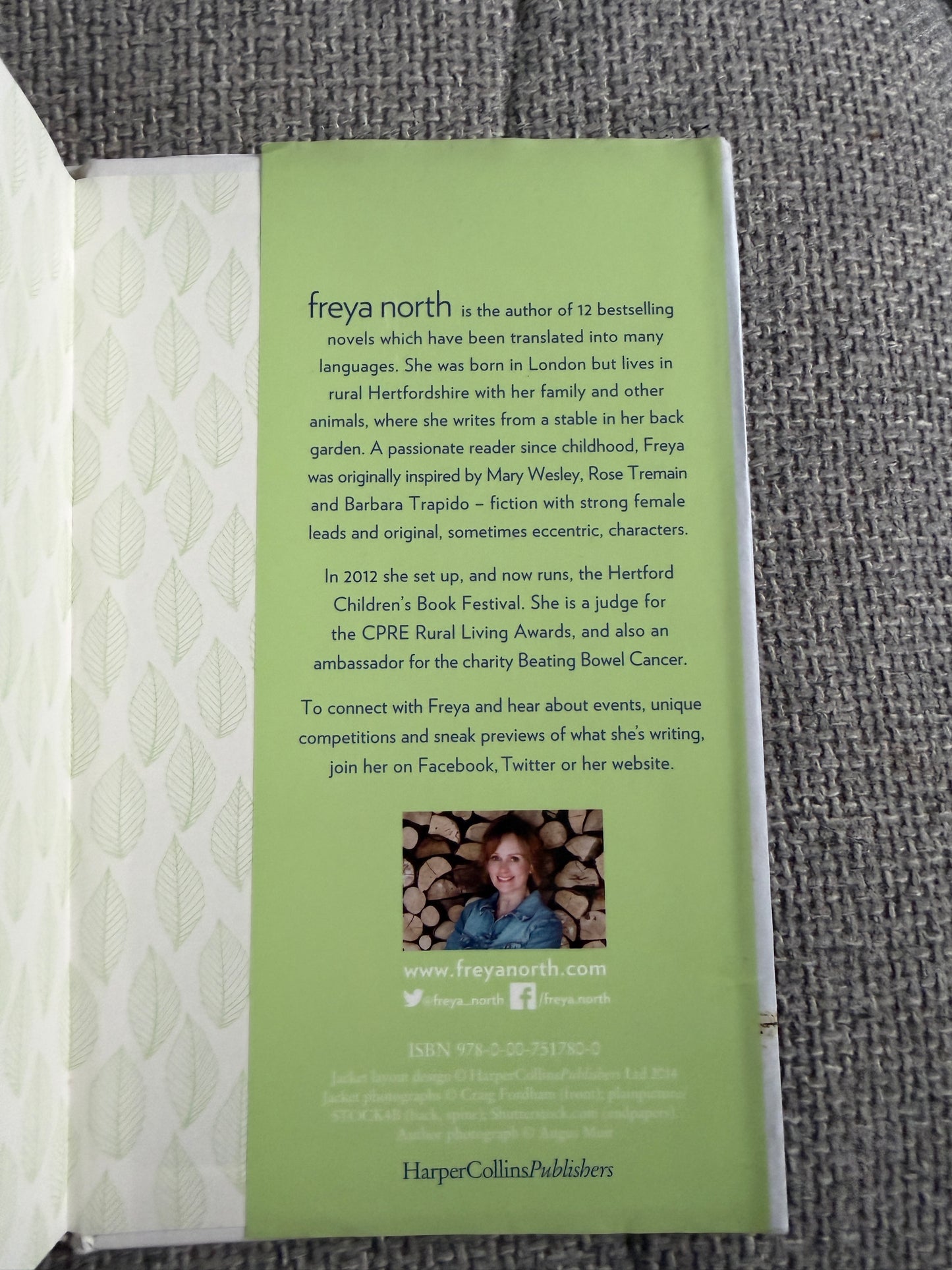 2014*1st Signed* The Way Back Home - Freya North (HarperCollins)