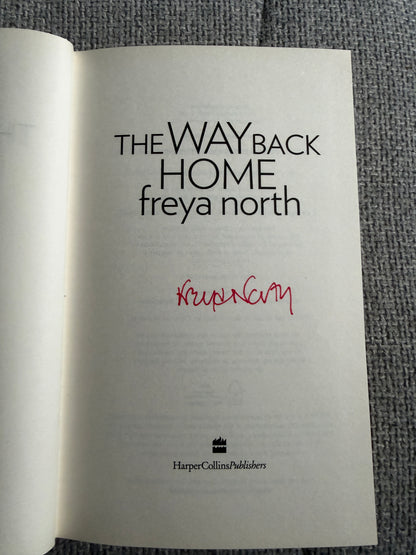 2014*1st Signed* The Way Back Home - Freya North (HarperCollins)
