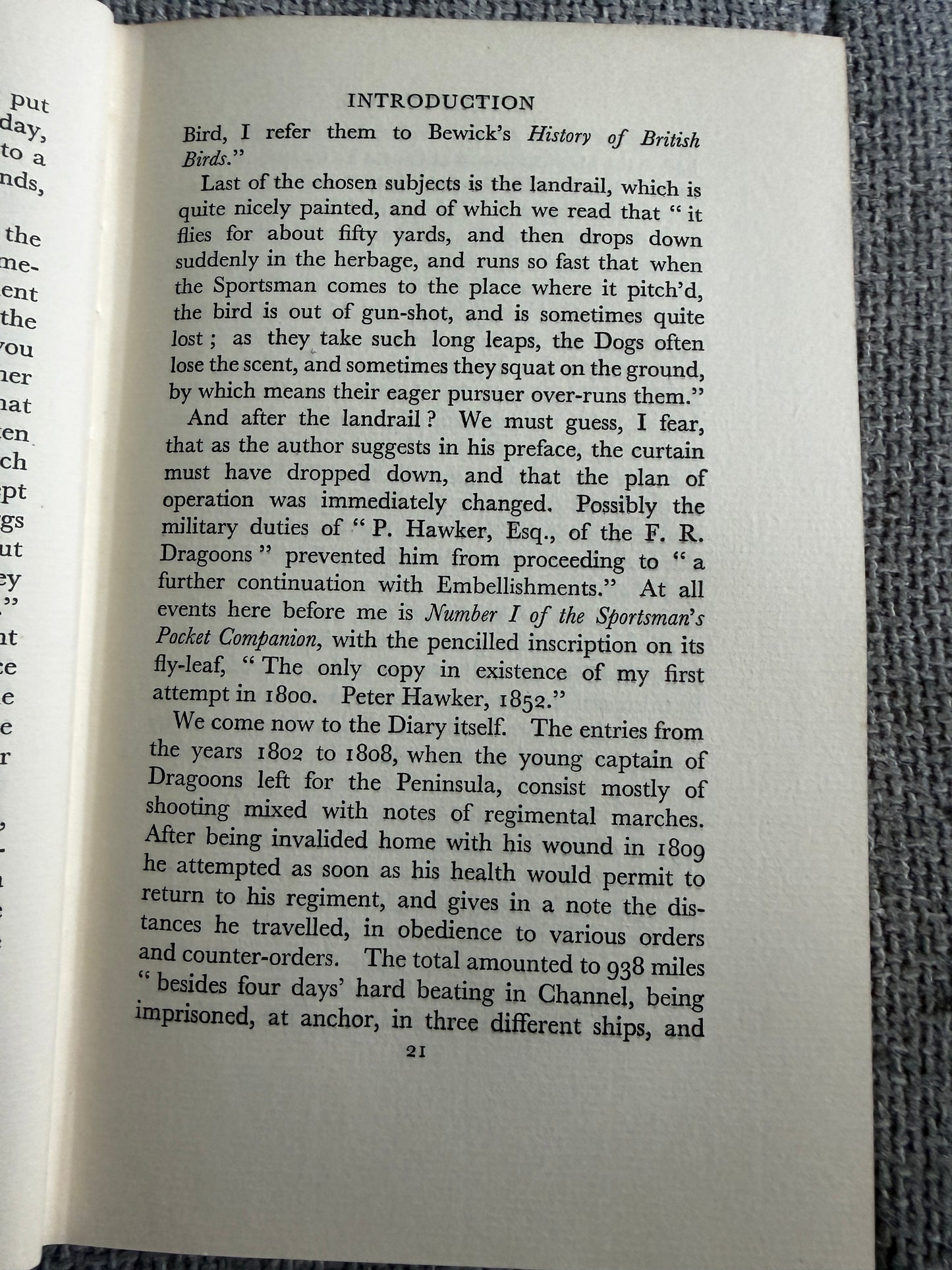 1931*1st* Colonel Hawker’s Shooting Diaries - Eric Parker (Editor) Philip Allan Published