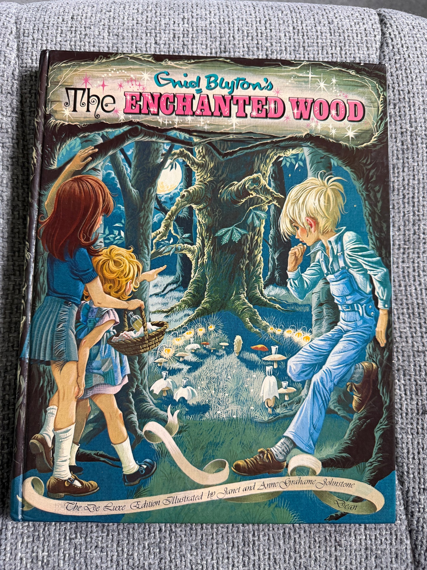1979 The Enchanted Wood Deluxe Edition - Enid Blyton (Janet & Anne Grahame - Johnstone illust) Dean & Son