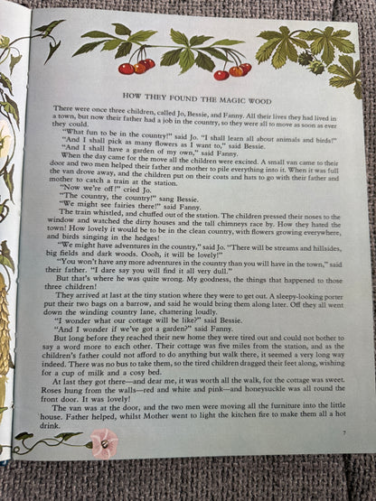 1979 The Enchanted Wood Deluxe Edition - Enid Blyton (Janet & Anne Grahame - Johnstone illust) Dean & Son