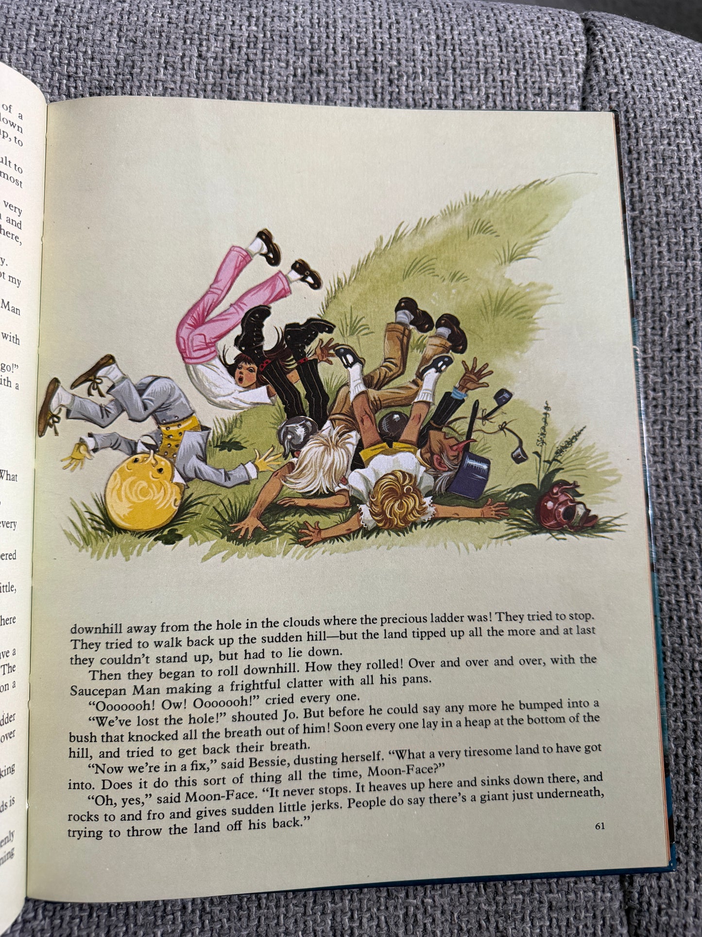1979 The Enchanted Wood Deluxe Edition - Enid Blyton (Janet & Anne Grahame - Johnstone illust) Dean & Son