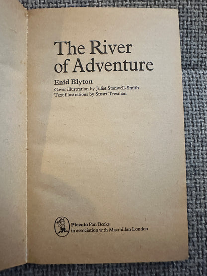 1978 The River Of Adventure - Enid Blyton(Stuart Tresilian)Piccolo