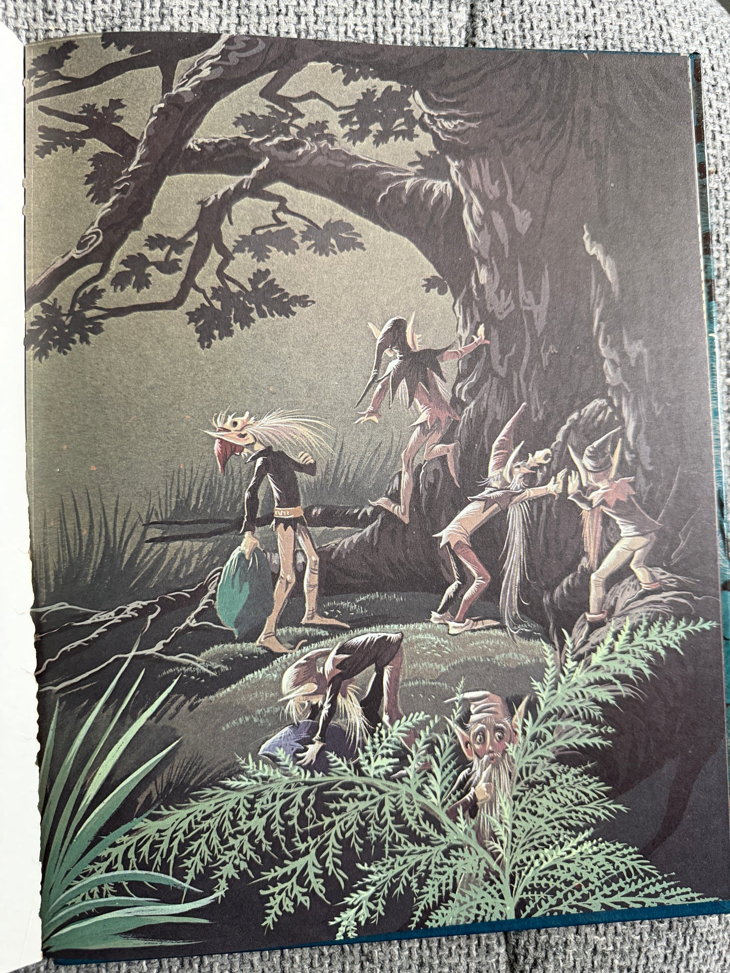 1979 The Enchanted Wood Deluxe Edition - Enid Blyton (Janet & Anne Grahame - Johnstone illust) Dean & Son