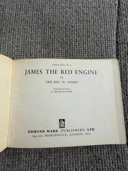 1965 James The Red Engine(No.3) Rev. W. Awdry (C. Reginald Dalby illust) Kaye & Ward Ltd