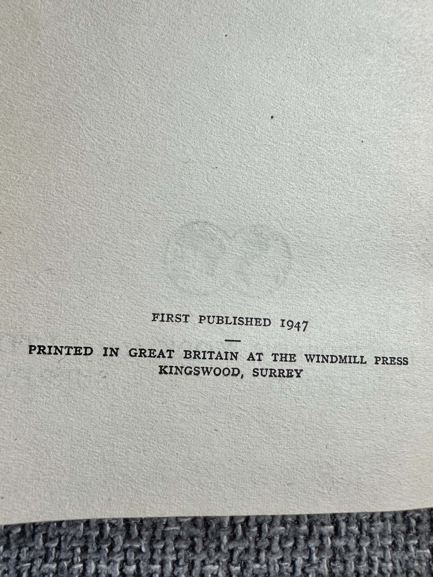 1947*1st* Ghost Town - Marie De Nervaud(The Worlds Work(1913)Ltd)