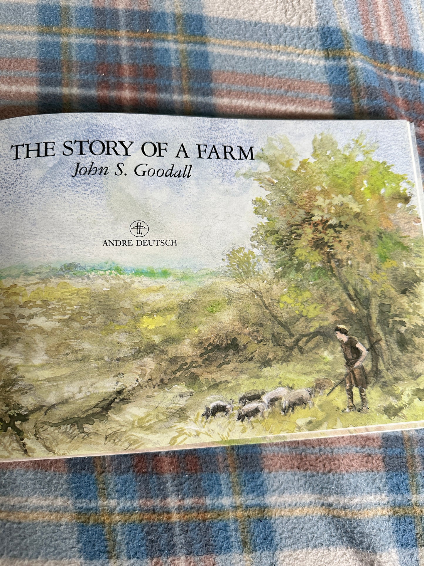 1989*1st* The Story Of A Farm - John S. Goodall(Andre Deutsch Pub)