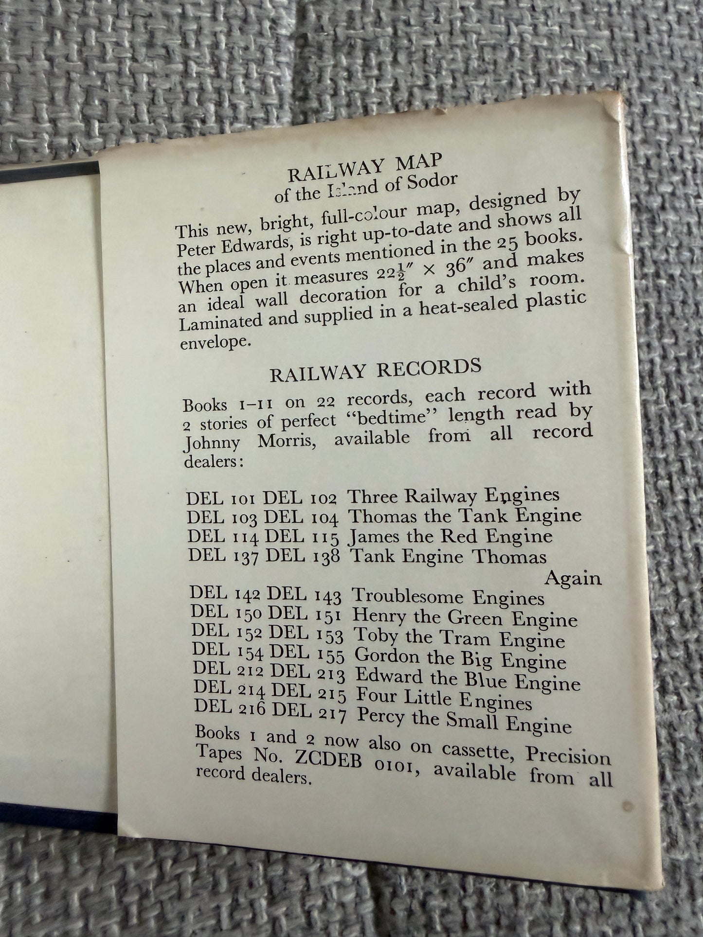1971 Stepney The “Bluebell” Engine(No18) The Rev W. Awdry (Gunvor & Peter Edwards illus) Kaye & Ward Ltd