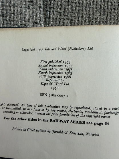 1970 Gordon The Big Engine (No8) The Rev W. Awdry (C. Reginald Dalby illust) Kaye & Ward Ltd