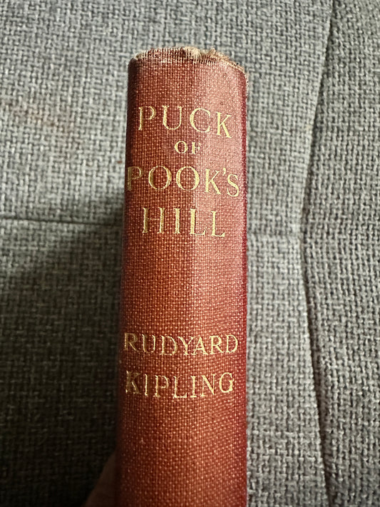 1922 Puck Of Pook’s Hill - Rudyard Kipling(H. R. Millar Illust)MacMillan