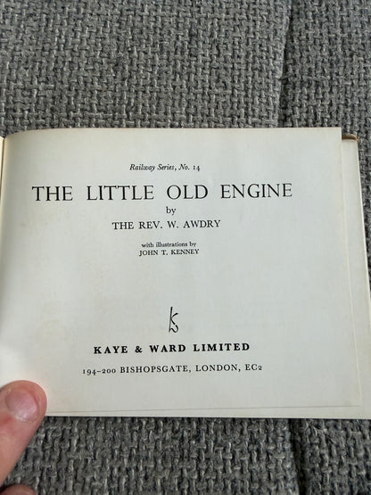 1970 The Little Old Engine(No14) The Rev W. Awdry (John T. Kenney illust) Kaye & Ward Ltd