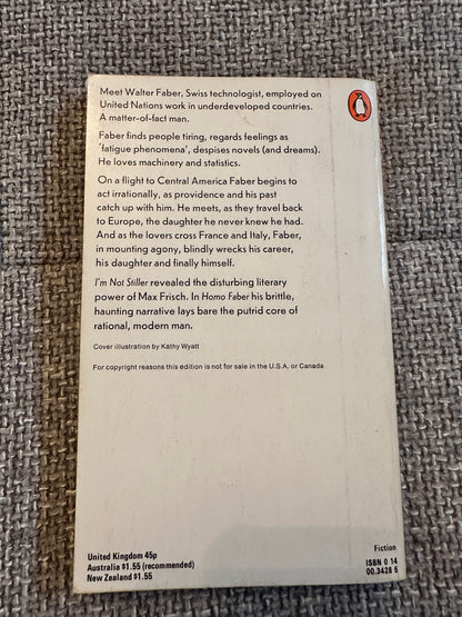 1974 Homo Faber - Max Frisch(Penguin)