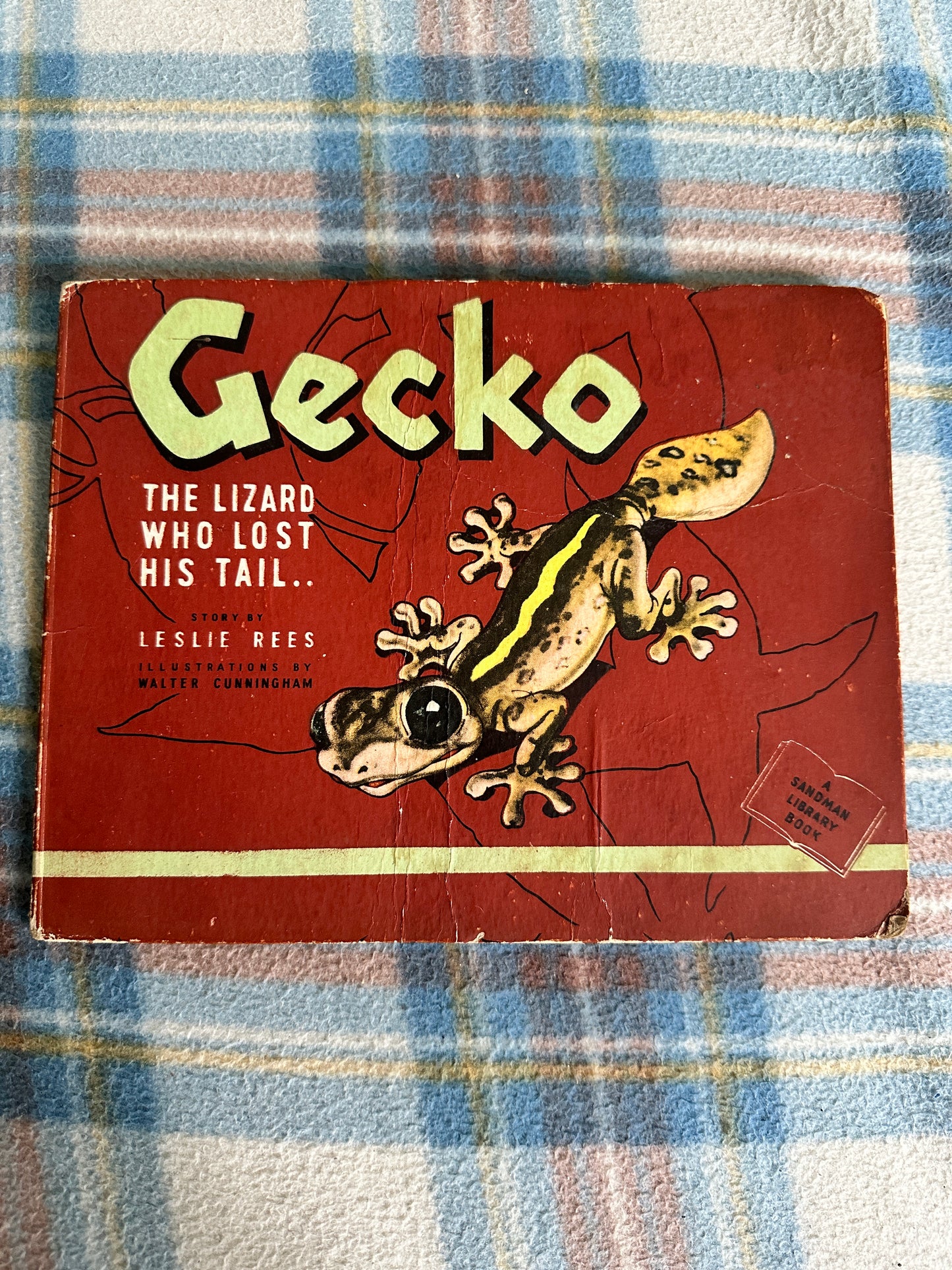 1943*1st* Gecko The Lizard Who Lost His Tail..- Leslie Rees(Walter Cunningham illustration) John Sands Published