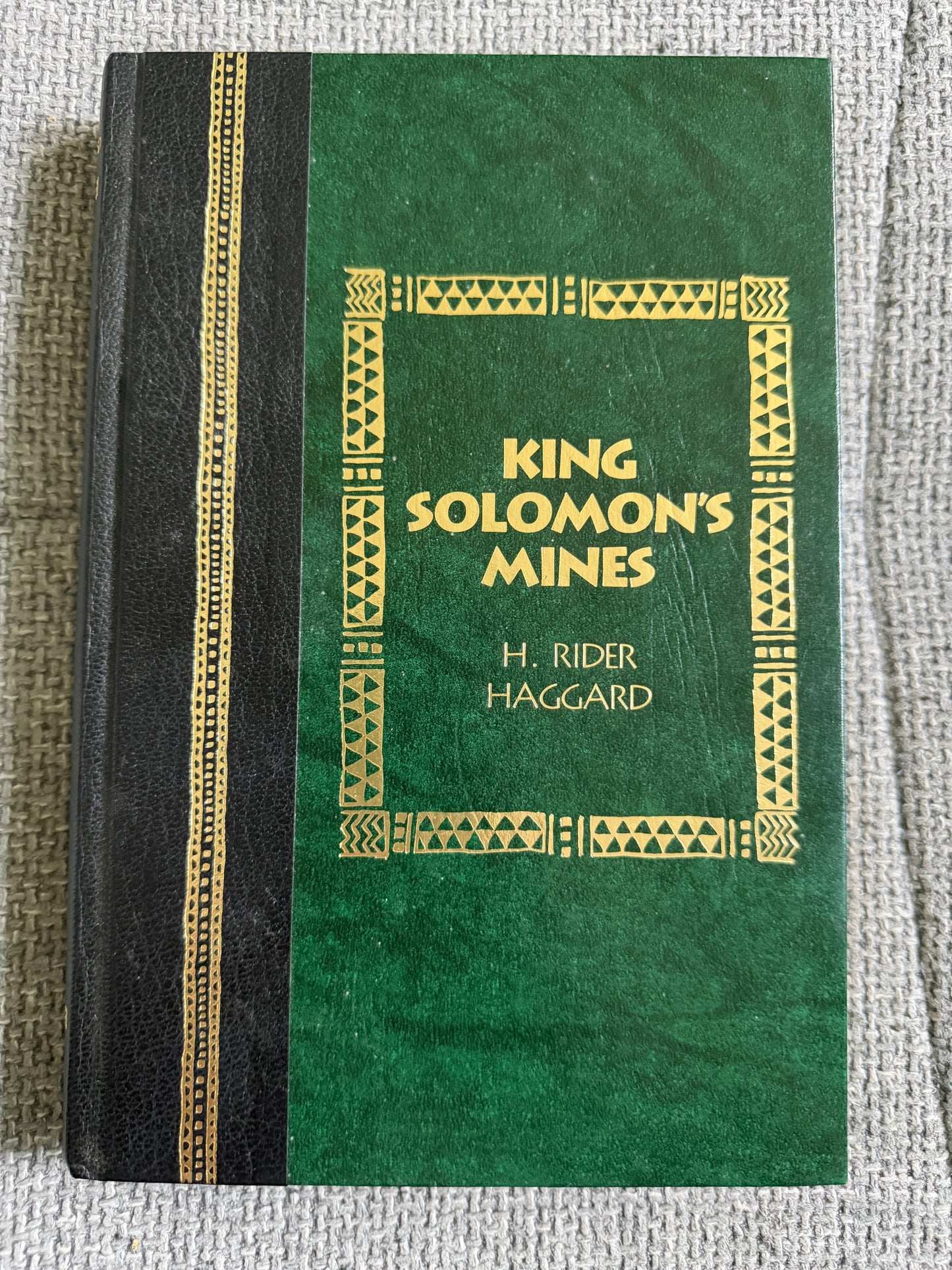 1996 King Solomon’s Mines - H. Rider Haggard (Walter Paget illust) Afterword by Robert E. Morsberger (Reader’s Digest)