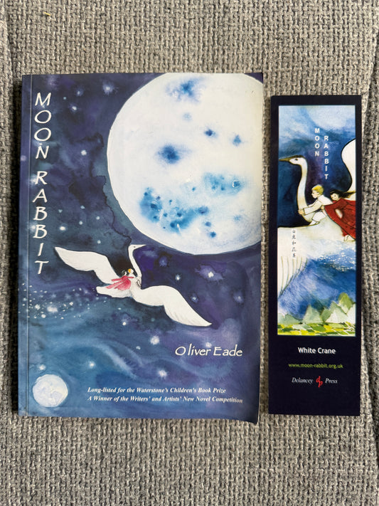 2009*1st Signed* Moon Rabbit - Oliver Eade (Alma Dowle illust) Delancey Press