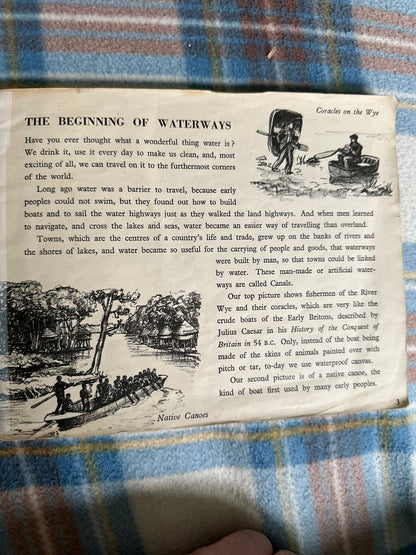 1944 Waterways Of The World(Puffin Picture Book 32)W. J. Bassett-Lowke & Laurence Dunn illustrated