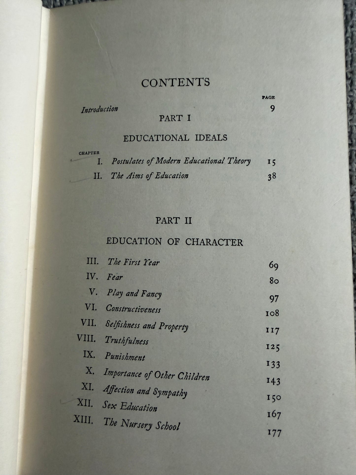 1957 On Education (Especially In Early Childhood) Bertrand Russell (George Allen & Unwin Ltd)