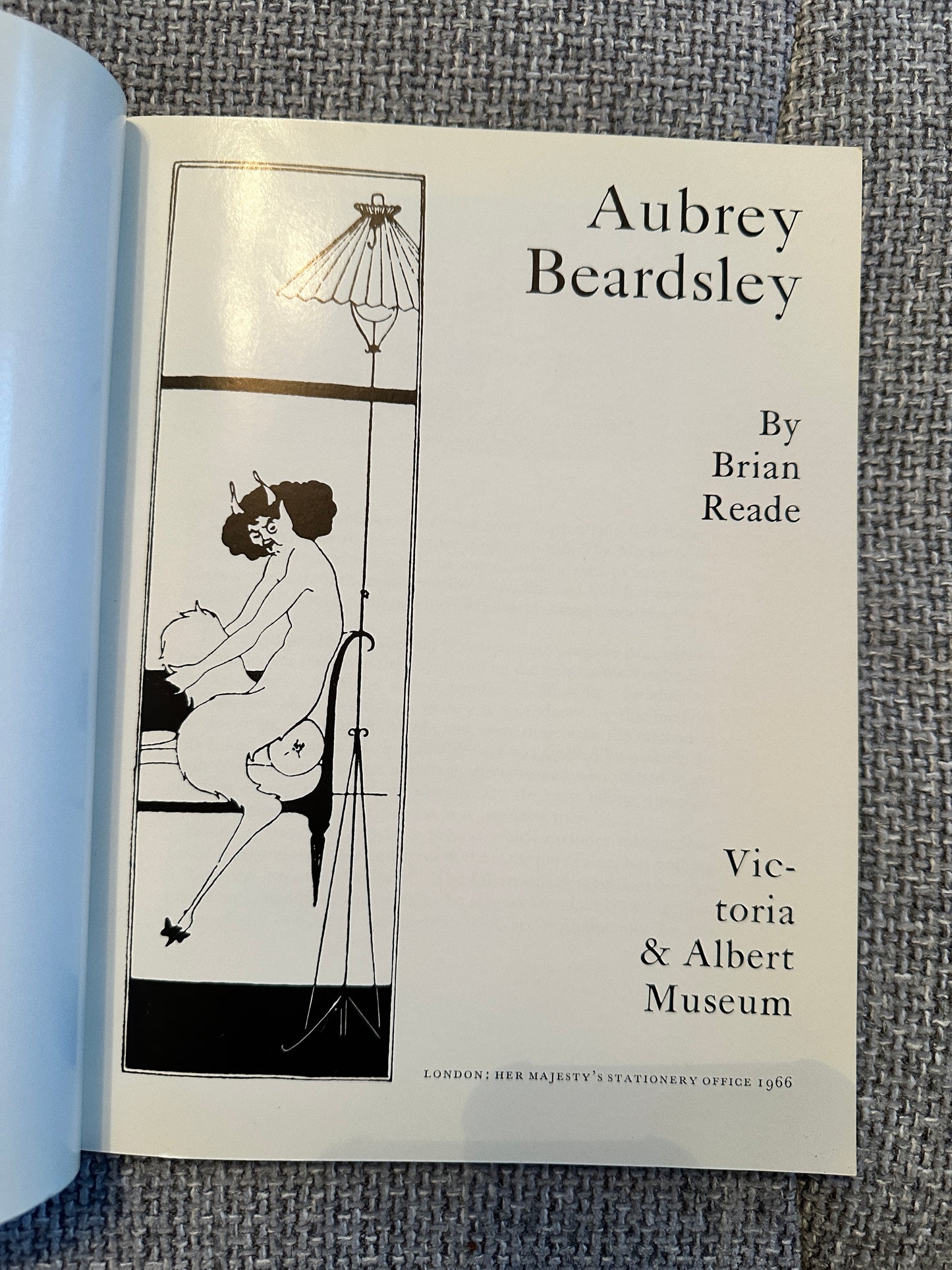 1966 Aubrey Beardsley - Brian Reade(Victoria & Albert Museum Publisher)