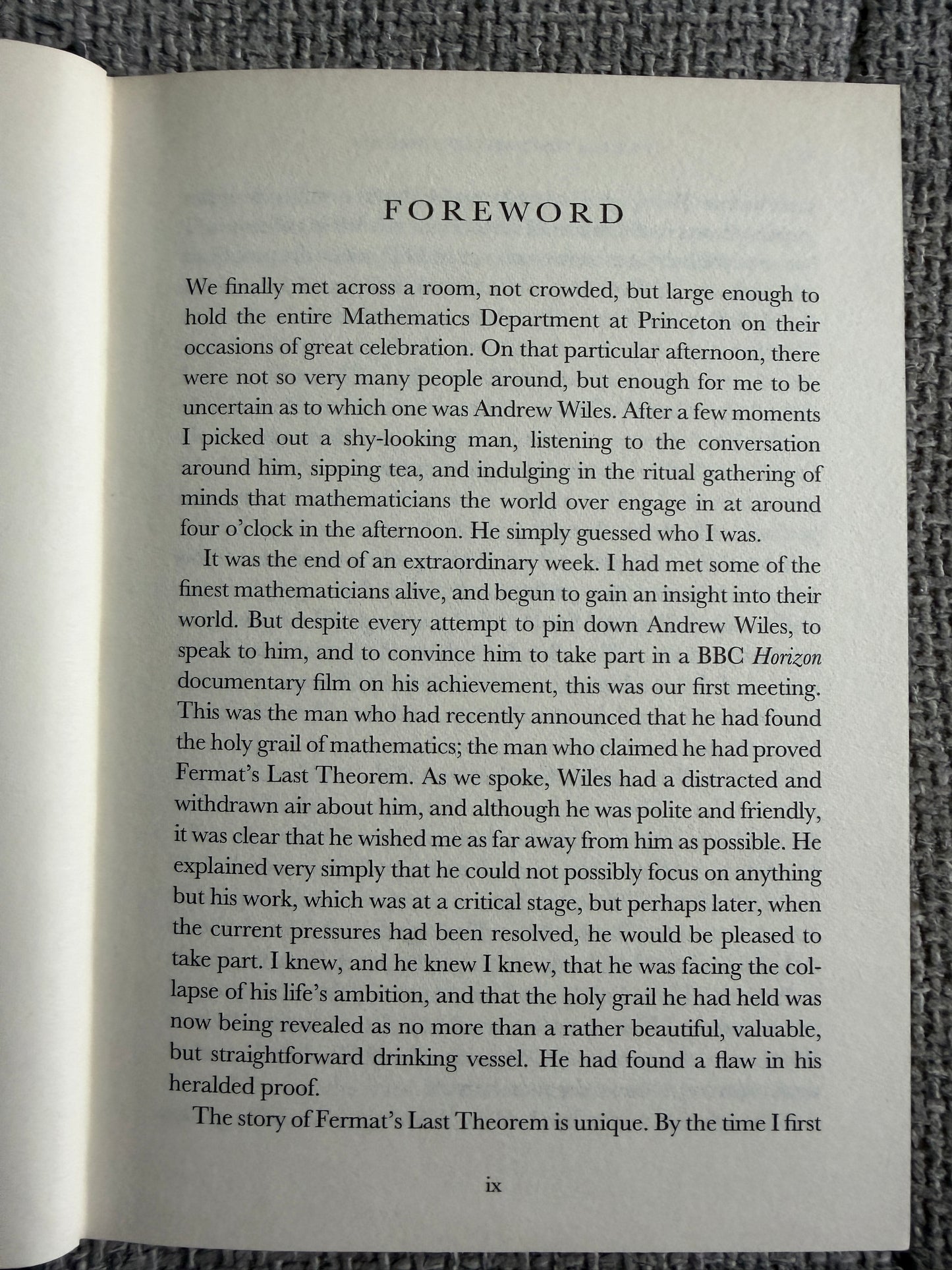 1997 Fermat’s Last Theorem - Simon Singh (Fourth Estate)