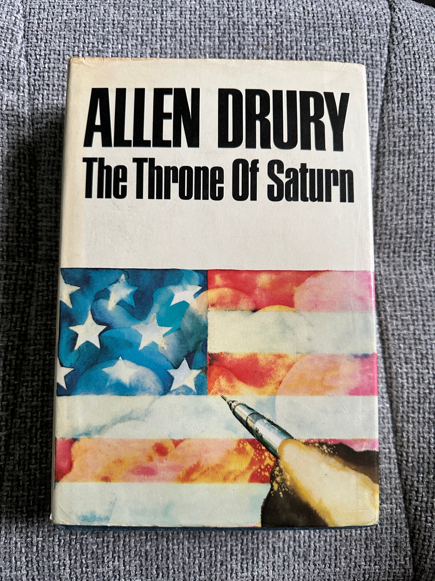 1971*1st* The Throne Of Saturn(A Novel Of Space & Politics) Allen Drury(Michael Joseph)