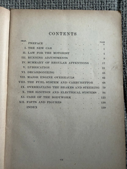 1950 The Book Of The Austin Ten - Staton Abbey (Sir Isaac Pitman & Sons Ltd)