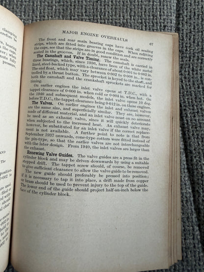 1950 The Book Of The Austin Ten - Staton Abbey (Sir Isaac Pitman & Sons Ltd)