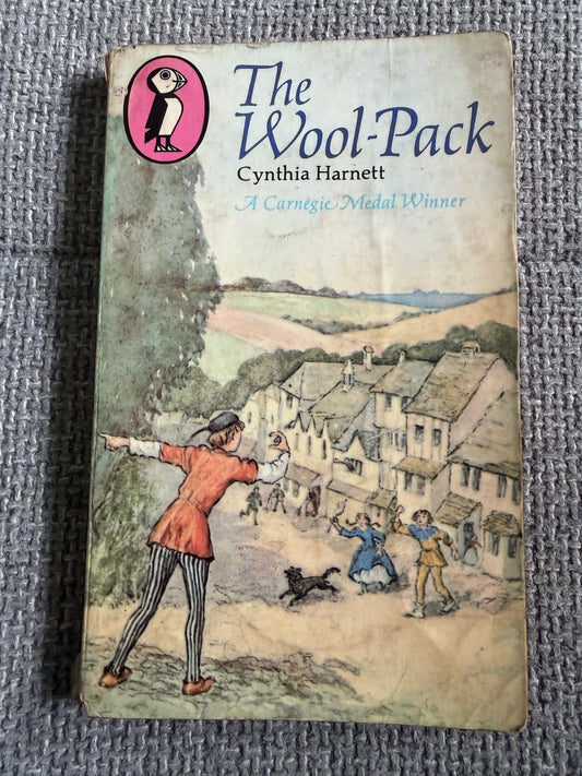1967 The Wool-Pack - Cynthia Harnett (Puffin Books)
